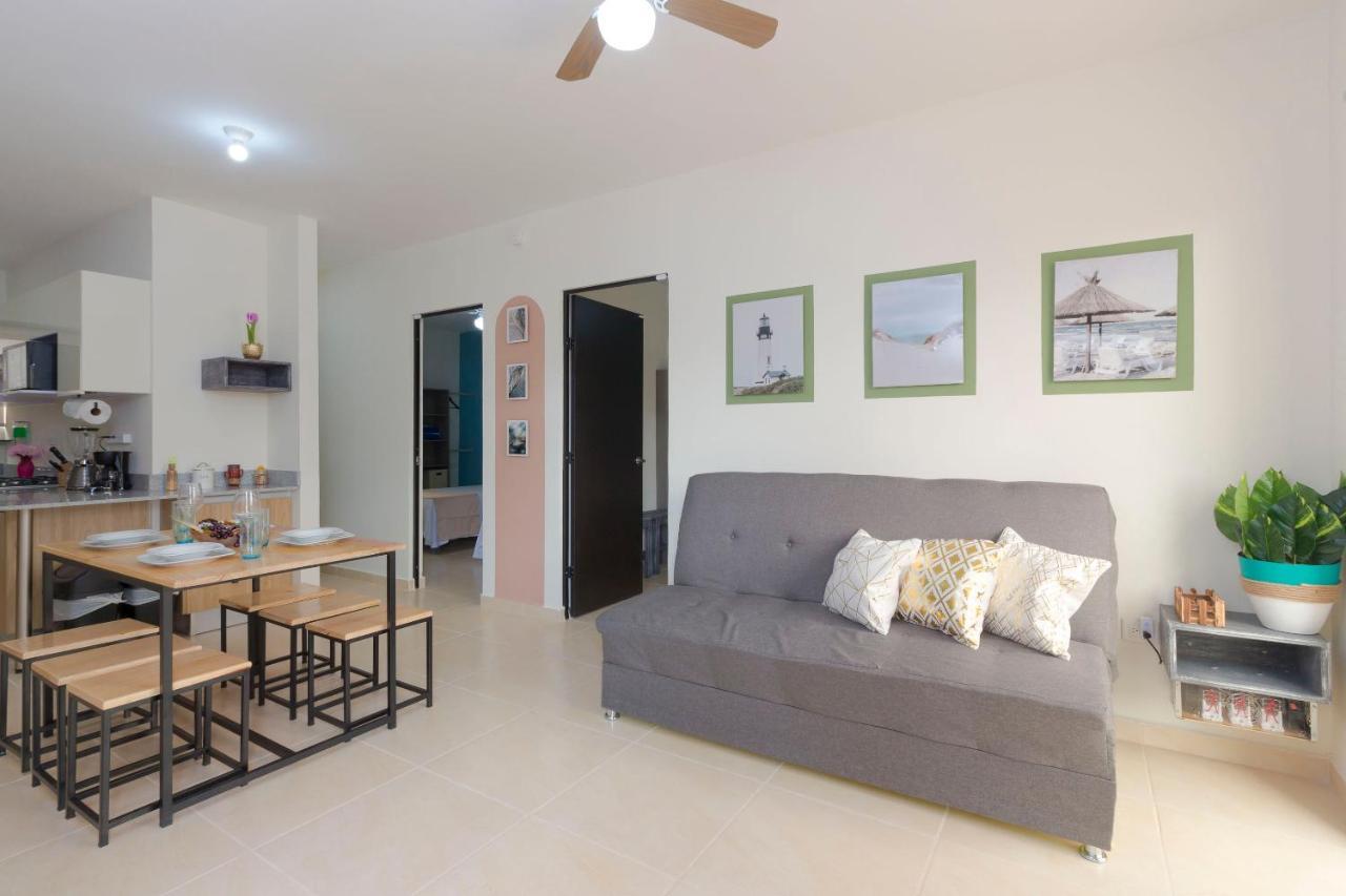 Bright & Relaxing Full Apartment Cancun Ngoại thất bức ảnh