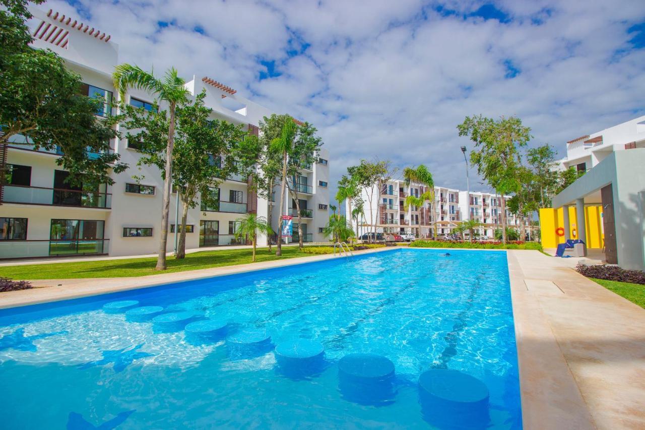 Bright & Relaxing Full Apartment Cancun Ngoại thất bức ảnh