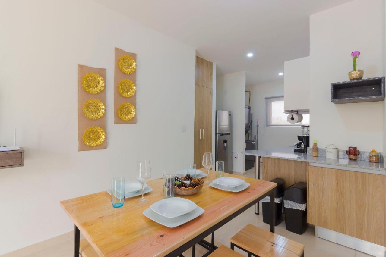 Bright & Relaxing Full Apartment Cancun Ngoại thất bức ảnh