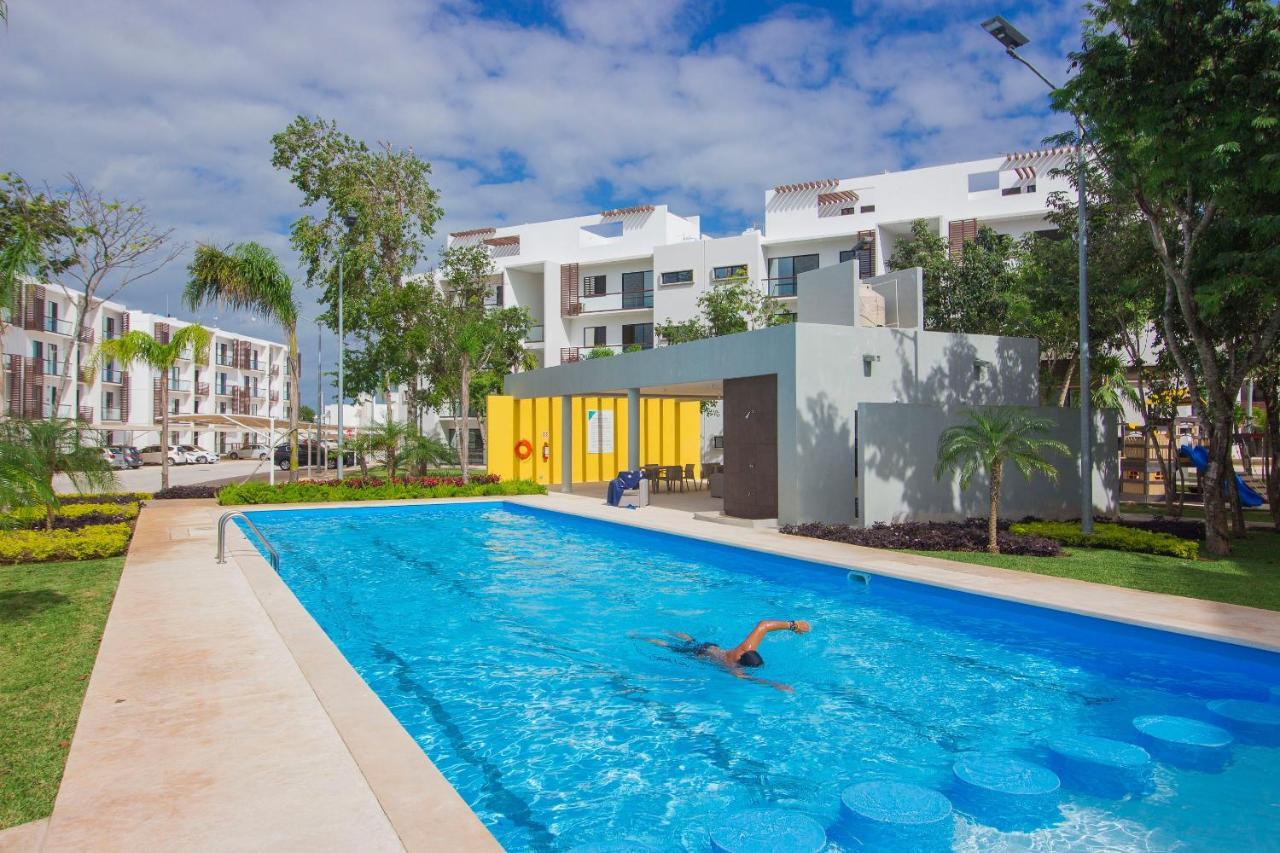 Bright & Relaxing Full Apartment Cancun Ngoại thất bức ảnh